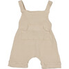 Pocket Romper, Sand - Rompers - 1 - thumbnail