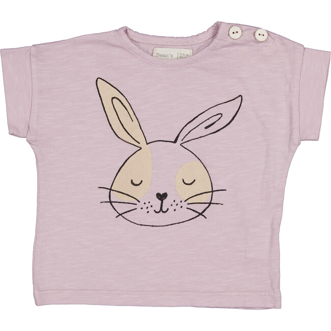Bunny Tee, Mauve Pink