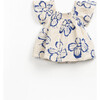Woven Tunic, Cream - Blouses - 2