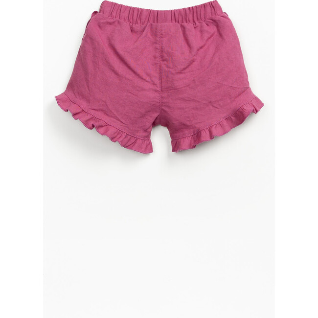 Woven Shorts, Burgundy - Shorts - 2