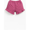 Woven Shorts, Burgundy - Shorts - 2