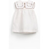 Woven Dress, Ivory - Dresses - 1 - thumbnail