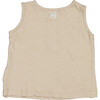 Sleeveless Tank Top, Sand - Shirts - 2
