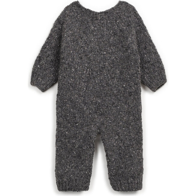 Knit Jumpsuit, Grey - Jumpsuits - 2