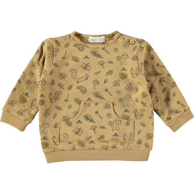 Signs of Autumn Pullover, Yellow