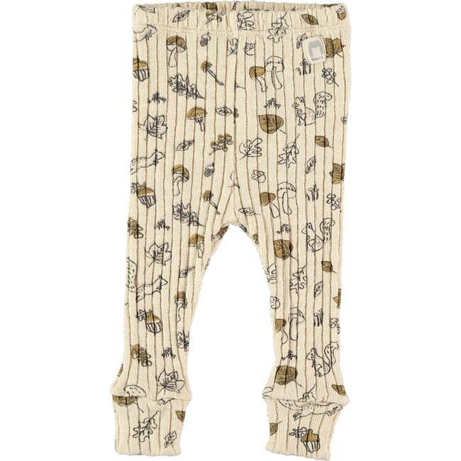 Signs of Autumn Leggings, Ecru