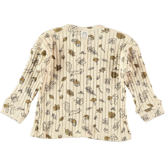 Signs of Autumn Top, Ecru - Shirts - 2