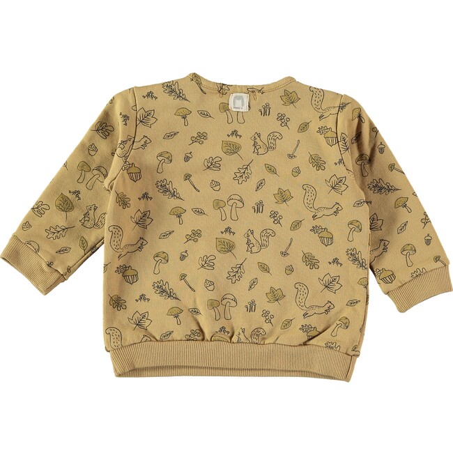 Signs of Autumn Pullover, Yellow - Sweatshirts - 2