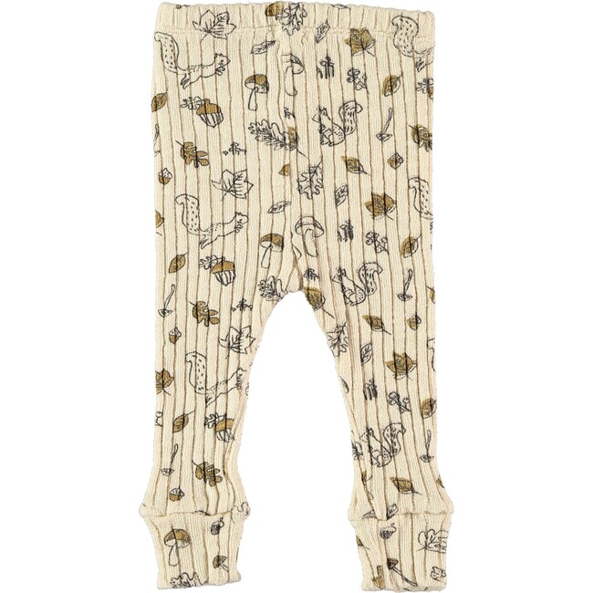 Signs of Autumn Leggings, Ecru
