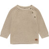 Knit Sweater, cream - Sweaters - 1 - thumbnail