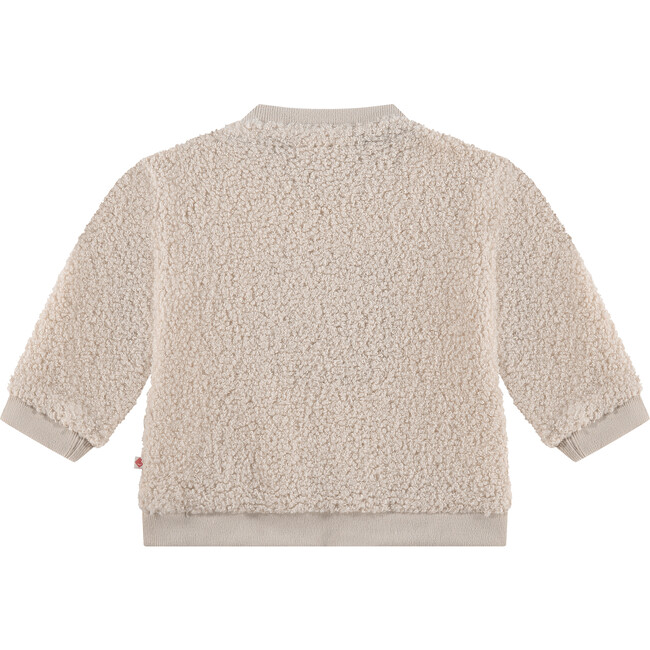 Fuzzy Sweatshirt, Cream - Sweatshirts - 2