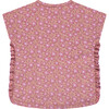 Ruffle Floral T-Shirt, Rose - T-Shirts - 2