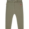 Sweatpants, Olive Green - Sweatpants - 2 - thumbnail
