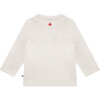 Long Sleeve T-shirt, White - T-Shirts - 2