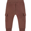 Cargo Sweatpants, Brown - Sweatpants - 2