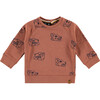 Leopard Pullover, Canyon - Sweatshirts - 1 - thumbnail