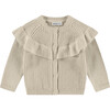 Cardigan, Cream - Cardigans - 1 - thumbnail