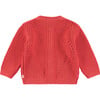Cardigan, Red - Cardigans - 2 - thumbnail