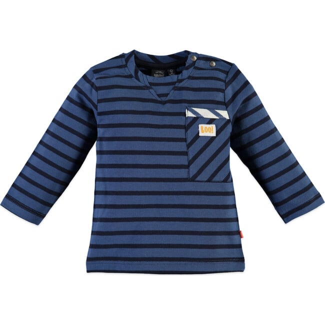 Long Sleeve Tee, Cobalt