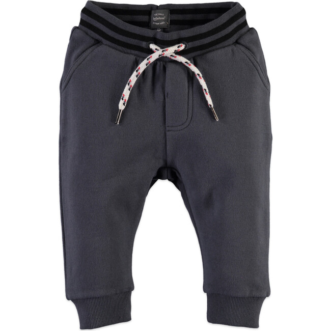 Drawstring Waist Sweatpants, Grey