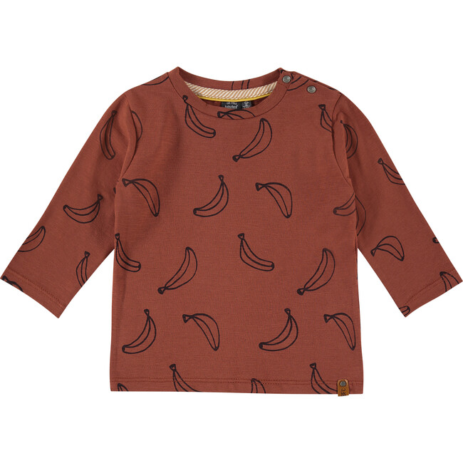 Banana Long Sleeved Tee, Mahony