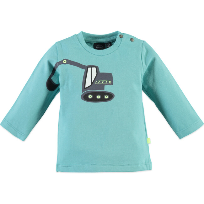 Long Sleeve Tee Shirt, Excavator