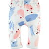 Abstract Print Drawstring Sweatpants, Cream And Multicolors - Sweatpants - 2