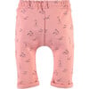 All-Over Playground Print Drawstring Sweatpants, Peach - Sweatpants - 2 - thumbnail