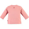Monochromatic Playground Print Long Sleeve Tee Shirt, Peachy Pink - T-Shirts - 2 - thumbnail