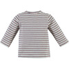 Kite Stripe Long Sleeve Tee, Crème - T-Shirts - 2