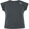 Elephant Lion Giraffe Print Tee Shirt, Grey - T-Shirts - 2