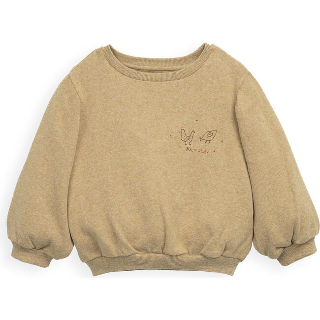 Sweatshirt, Tan