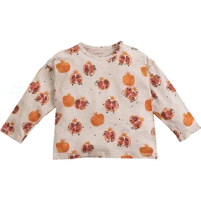 Pomegranate Tee, Off White