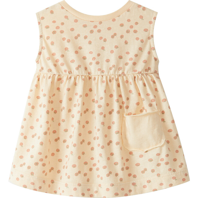 Tomato All Over Print  Dress, Yellow