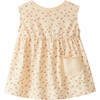Tomato All Over Print  Dress, Yellow - Dresses - 1 - thumbnail