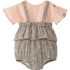 Floral Set, Olive and Pink - Mixed Apparel Set - 1 - thumbnail