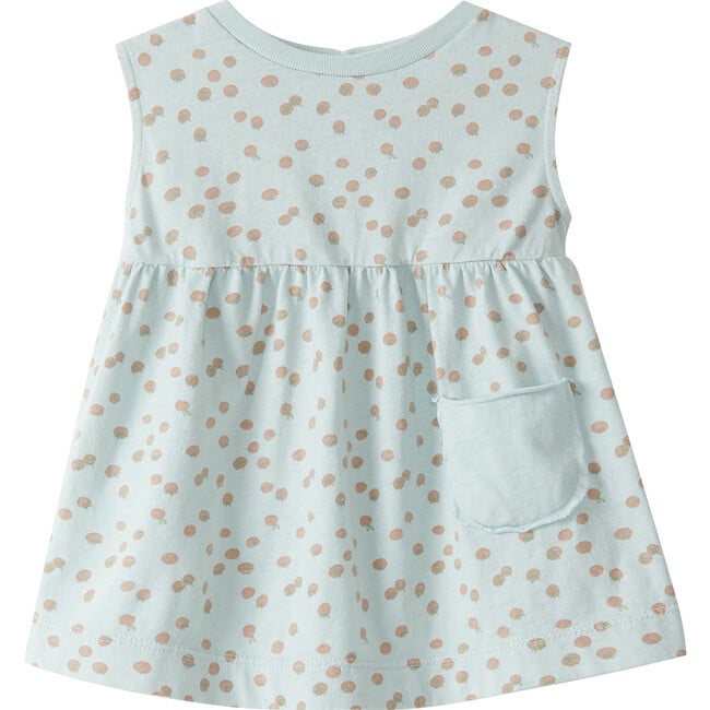 Tomato All Over Print Dress, Blue