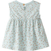 Tomato All Over Print Dress, Blue - Dresses - 2