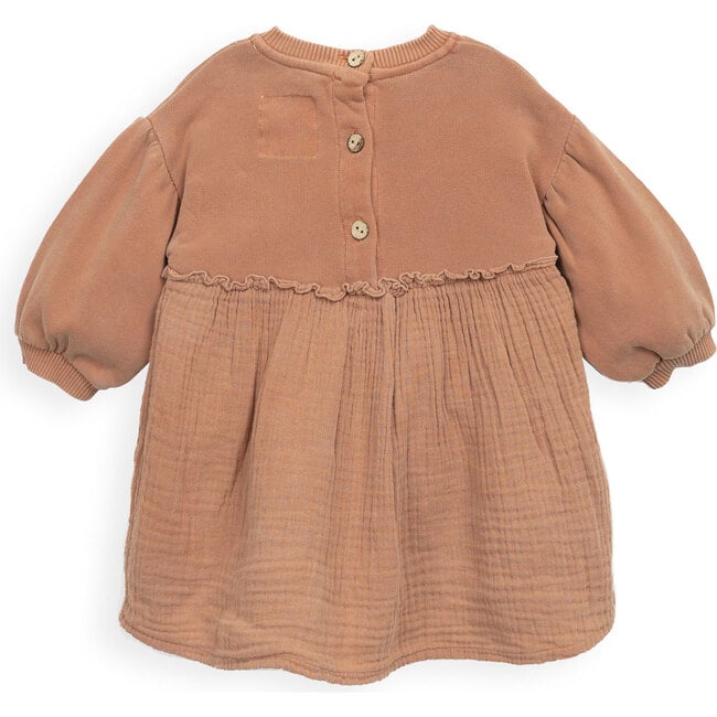 Dress, Balloon Sleeve, Dusty Rose