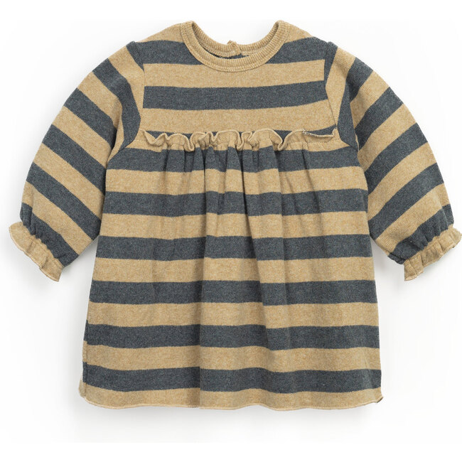 Long Sleeve Dress, Stripes