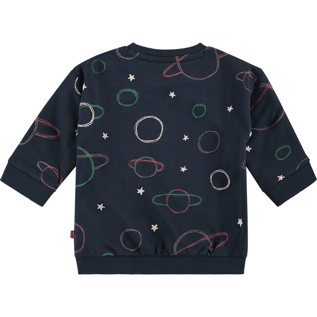 Outer Space Print Sweatshirt, Print