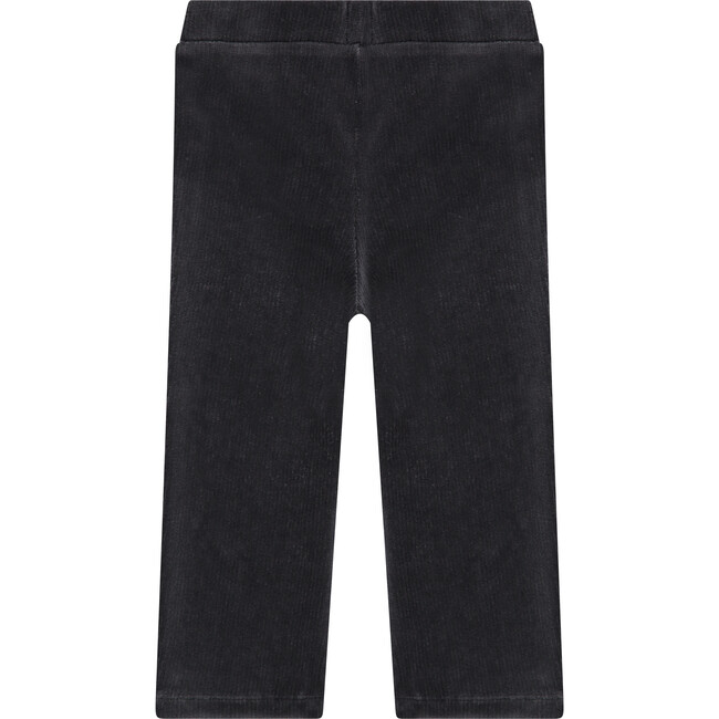 Velvet Pants, Black - Pants - 2