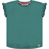 Short Sleeve T-Shirt, Emerald Green - T-Shirts - 1 - thumbnail
