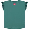 Short Sleeve T-Shirt, Emerald Green - T-Shirts - 2