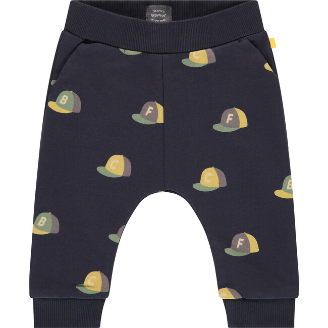Sweatpants, Baseball Hat Print