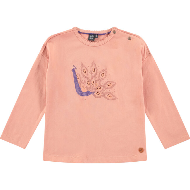 Long Sleeve Tee Shirt, Peacock