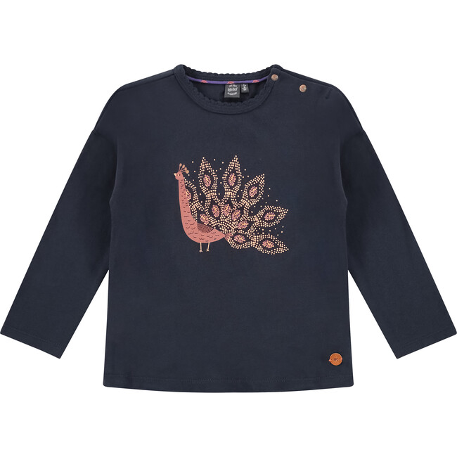 Long Sleeve Tee Shirt, Peacock