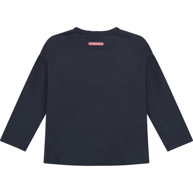 Long Sleeve Tee Shirt, Peacock - T-Shirts - 2