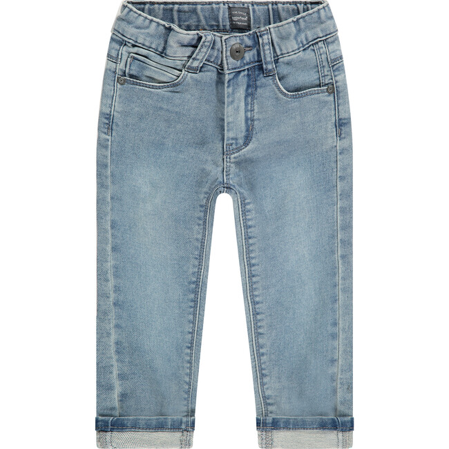 Denim Pants, Blue - Jeans - 1