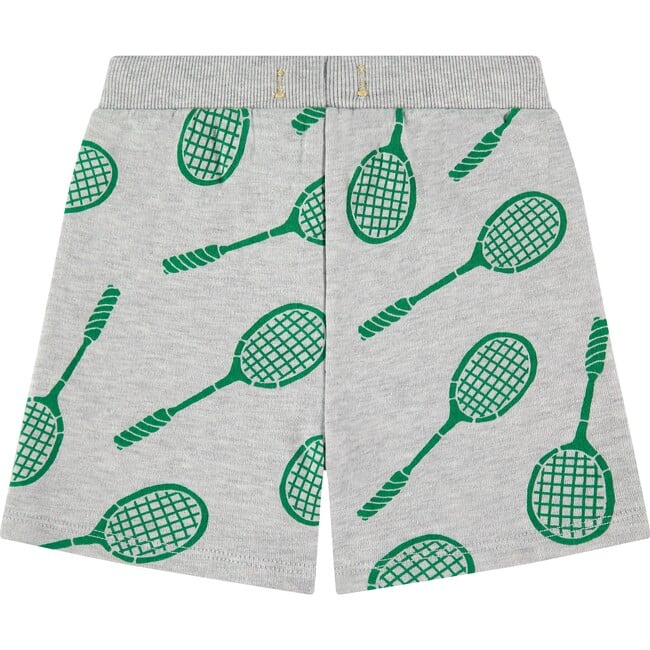 Tennis Rackets Sweatshorts, Light Grey
